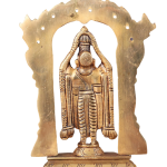 Brass Superfine Tirupati Balaji Idol 6.5 Inch - Premium Compact Divine Murti | Jaipurio